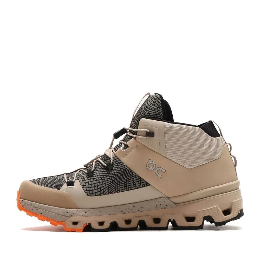 Mens Size 7 - On Running Cloudtrax Sensa Sand Flame Boot Shoes 3MD11571175 NEW